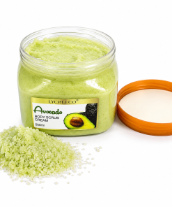SALES EXFOLIANTES AVOCADO LYCHEECO (BODY SCRUB CREAM) 500ML -INS5824