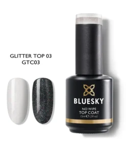 TOP COAT SIN CAPA DE INHIBICIÓN GTC03 CON MICROGLITTER BLUESKY- INS5745