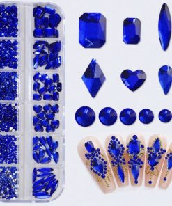 PACK DE CRISTALES MIXTOS AZULES - INS5843